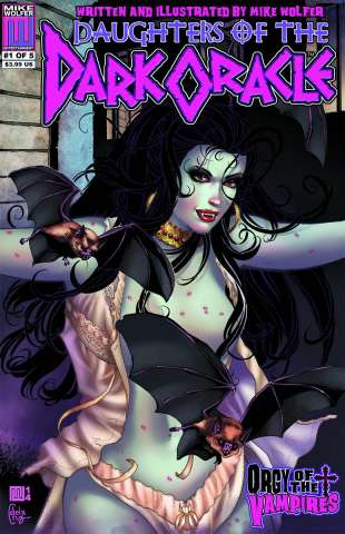Daughters of the Dark Oracle #1 (Orgy of Vampires Cover)