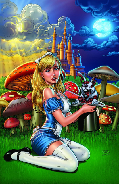 Grimm Fairy Tales: Wonderland - Down the Rabbit Hole #4 (Chen Cover)