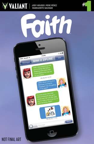 Faith #1 (Emoji Variant Cover)