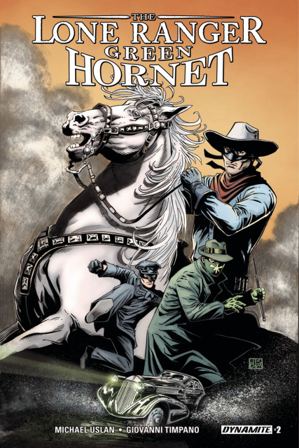 The Lone Ranger / The Green Hornet #2 (Duursema Cover)