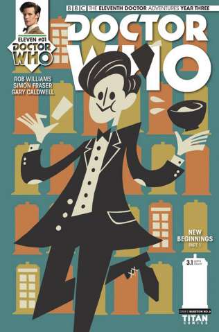 Doctor Who: New Adventures with the Eleventh Doctor, Year Three #1 (Question 6 Cover)