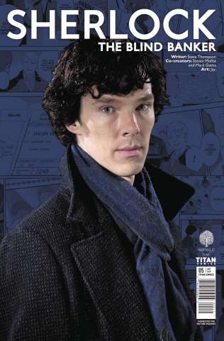 Sherlock: The Blind Banker #5 (Photo Cover)