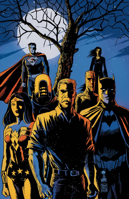Black Hammer / Justice League #4 (Francavilla Cover)