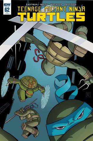 Teenage Mutant Ninja Turtles #62 (10 Copy Cover)