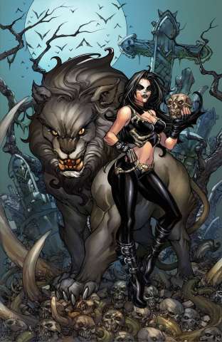 Grimm Fairy Tales: Day of the Dead #5 (Pantalena Cover)
