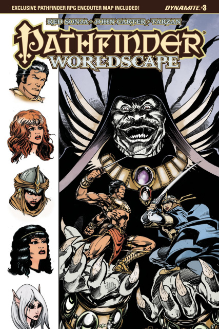 Pathfinder: Worldscape #3 (Mandrake Cover)