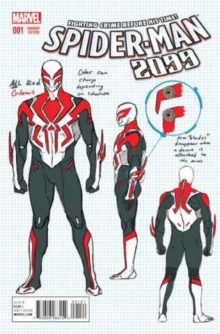 Spider-Man 2099 #1 (Anka Design Cover)