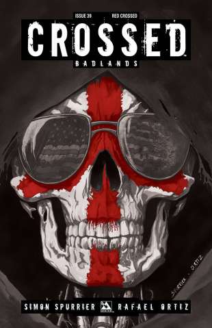 Crossed: Badlands #39 (Red Crossed Cover)