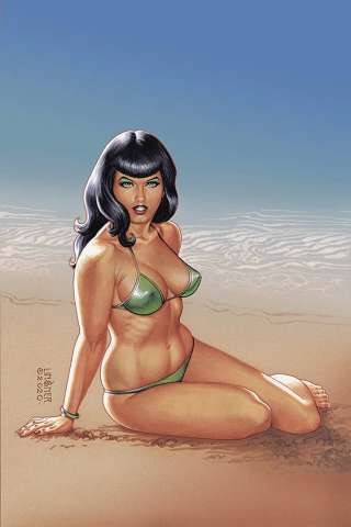 Bettie Page #1 (Linsner Virgin Cover)