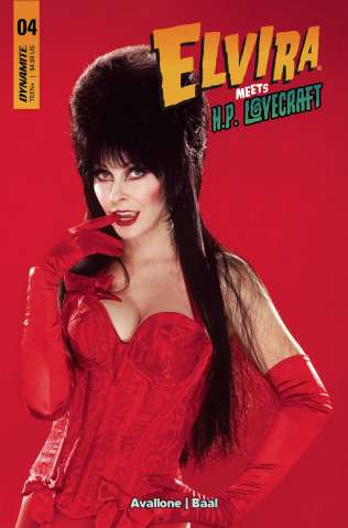 Elvira Meets H.P. Lovecraft #4 (Photo Cover)