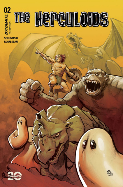 The Herculoids #2 (Powell Cover)