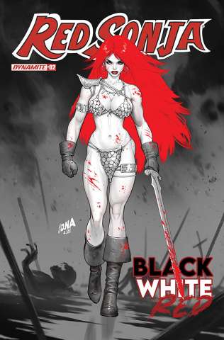 Red Sonja: Black, White, Red #2 (Nakayama Cover)