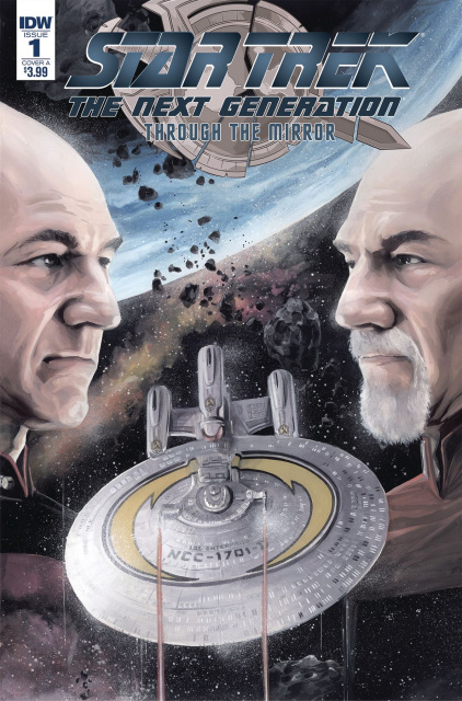Star Trek: The Next Generation - Through the Mirror #1 (Woodward Cover)