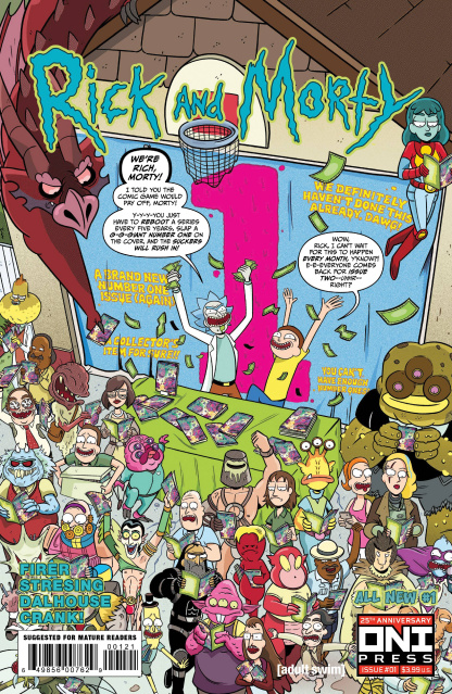Rick and Morty #1 (Ellerby Cover)