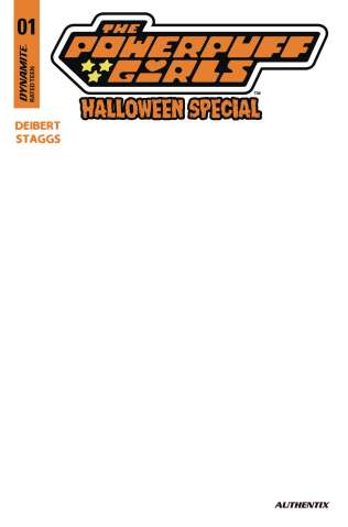 The Powerpuff Girls: Halloween Special (Blank Authentix Cover)