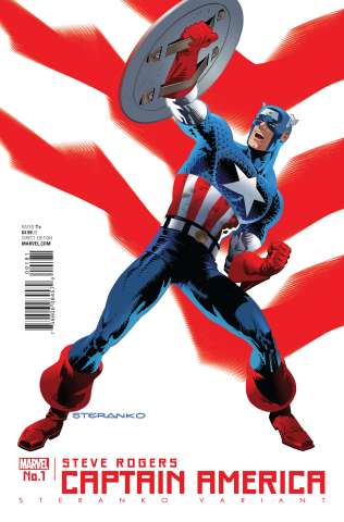 Captain America: Steve Rogers #1 (Steranko Cover)