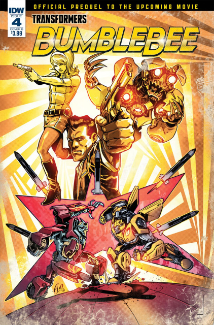 Transformers: Bumblebee Movie Prequel #4 (Ossio Cover)