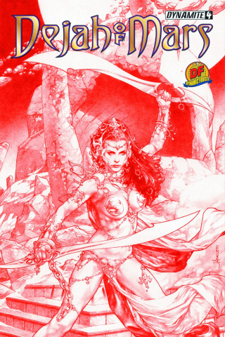 Dejah of Mars #4 (Dynamic Forces Cover)