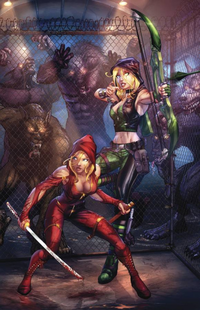 Grimm Fairy Tales: Robyn Hood #5 (Ehnot Cover)