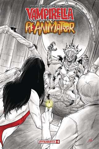Vampirella vs. Reanimator #4 (Shepherd Cover)
