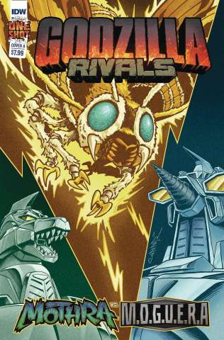 Godzilla Rivals: Mothra vs. Moguera #1 (Chan Cover)