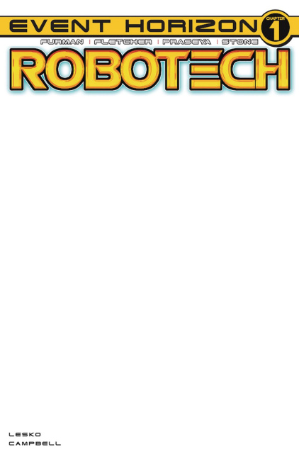 Robotech #21 (Blank Sketch Cover)