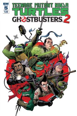 Teenage Mutant Ninja Turtles / Ghostbusters 2 #5 (Wilson III Cover)