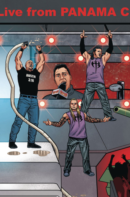 WWE #15 (Schoonover Raw Connecting Cover)