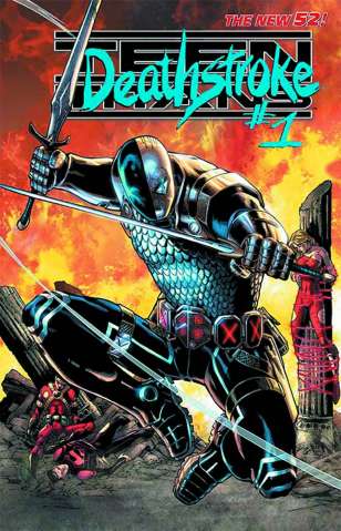 Teen Titans #23.2: Deathstroke Standard Cover