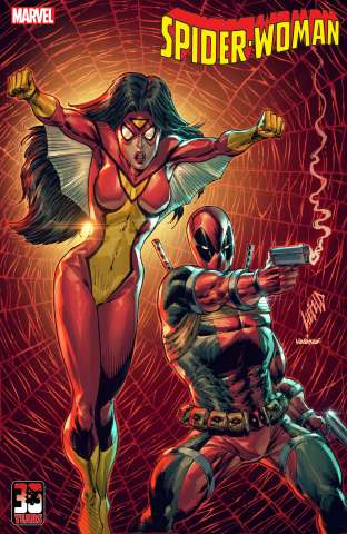 Spider-Woman #16 (Liefeld Deadpool 30th Anniversary Cover)