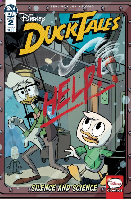 DuckTales: Silence and Science #2 (Ghiglione Cover)