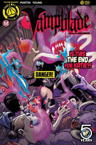Vampblade #12 (Winston Young Risque Cover)
