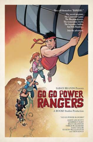 Go, Go, Power Rangers! #12 (Subscription Mok Cover)