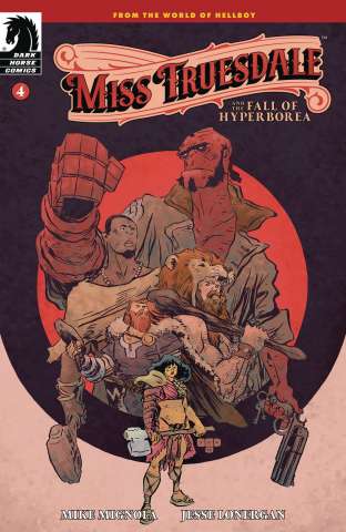 Miss Truesdale and the Fall of Hyperborea #4 (Loner Cover)