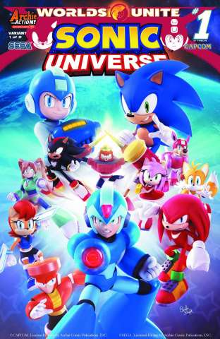 Sonic Universe #76 (Rafa Knight Crossover Kick-Off Cover)