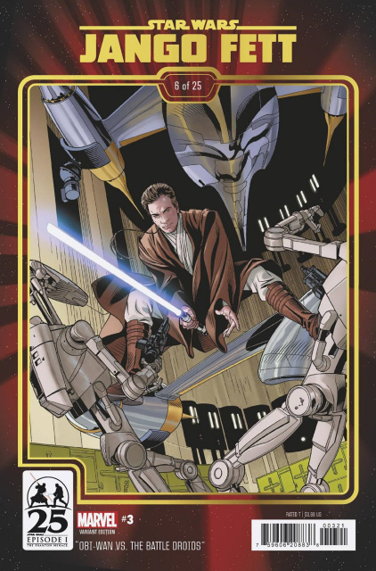 Star Wars: Jango Fett #3 (Phantom Menace 25th Anniversary Cover)