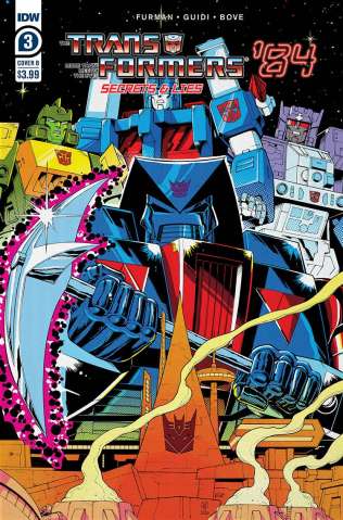 The Transformers '84: Secrets & Lies #3 (Coller Cover)