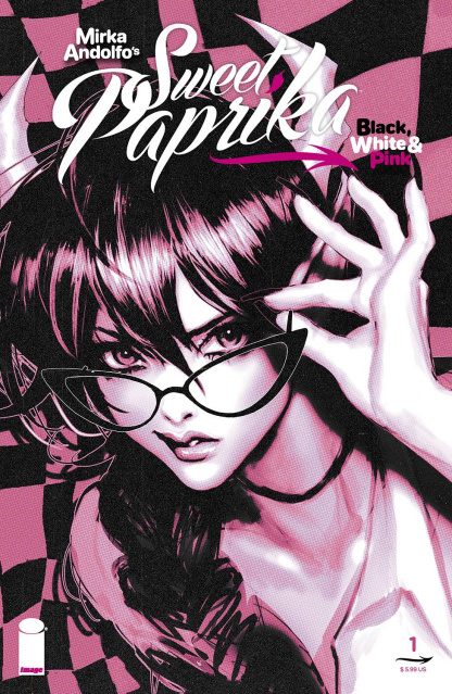 Sweet Paprika: Black, White & Pink (Cover C)