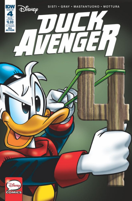 Duck Avenger #4 (Subscription Cover)