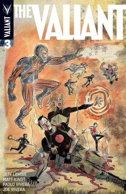 The Valiant #3 (20 Copy Lemire & Kindt Cover)