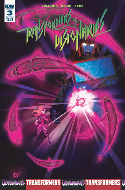The Transformers vs. The Visionaries #3 (Veregge Cover)