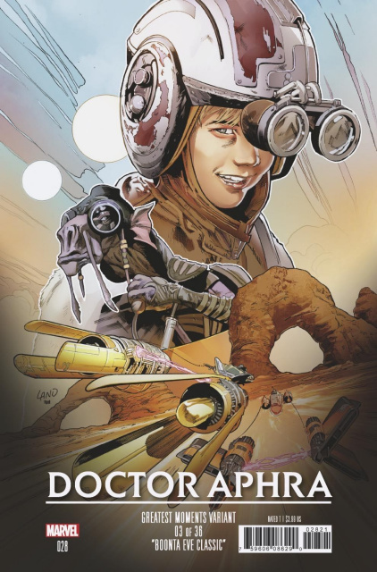 Star Wars: Doctor Aphra #28 (Land Greatest Moments Cover)
