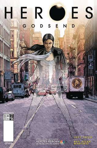 Heroes: Godsend #4 (Millidge Cover)