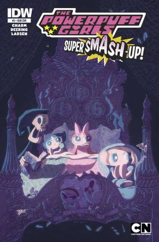 The Powerpuff Girls: Super Smash-Up! #3 (Subscription Cover)