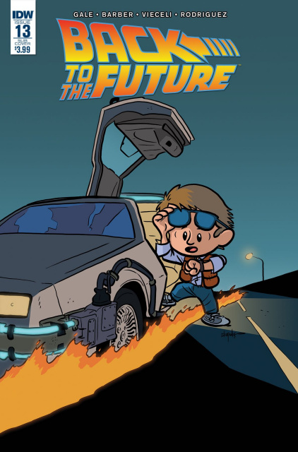 Back to the Future #13 (Subscription Cover)