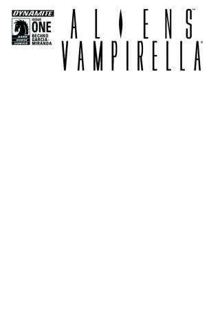 Aliens / Vampirella #1 (Blank Authentix Cover)