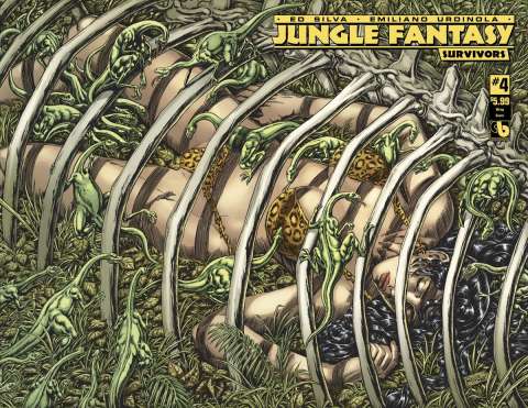 Jungle Fantasy: Survivors #4 (Wrap Cover)