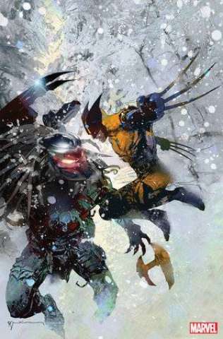 Predator vs. Wolverine #4 (100 Copy Bill Sienkiewicz Virgin Cover)