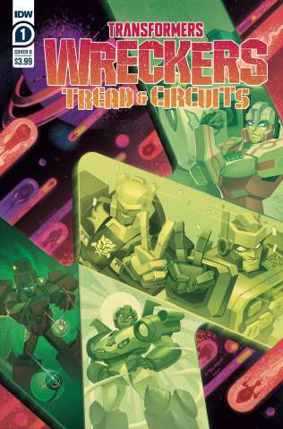 Transformers: Wreckers - Tread & Circuits #1 (Malkova Cover)