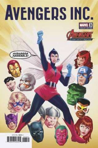 Avengers Inc. #3 (Ron Sala Avengers 60th Anniversary Cover)